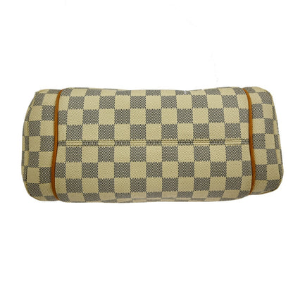 Louis Vuitton Totally Handbag Damier azur, WHITE, CANVAS, Tote bag