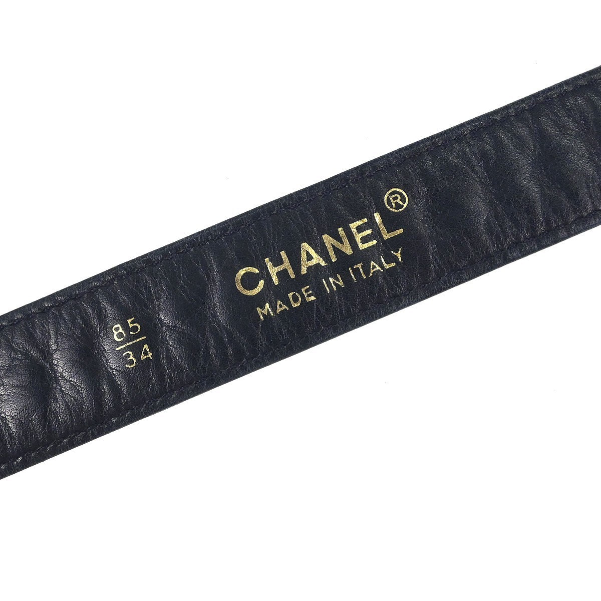 Chanel Vintage Flap Waist Bag Leather, NAVY, LEATHER, Clutche & pouche