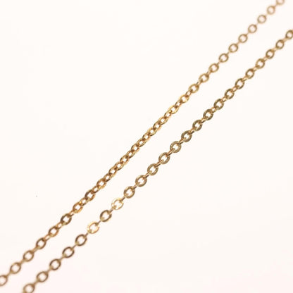 Christian Dior Vintage CD Pendant Necklace Metal with Crystals, GOLD, METAL, Necklace