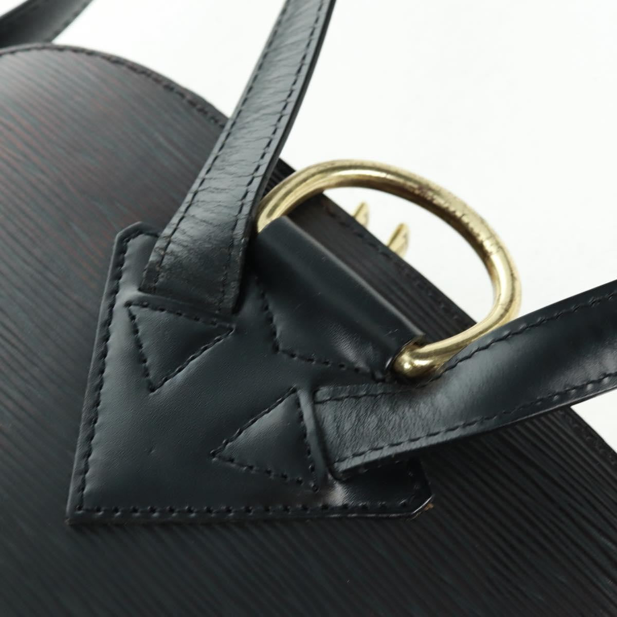 Louis Vuitton Gobelins Backpack Epi Leather, BLACK, LEATHER, Backpack