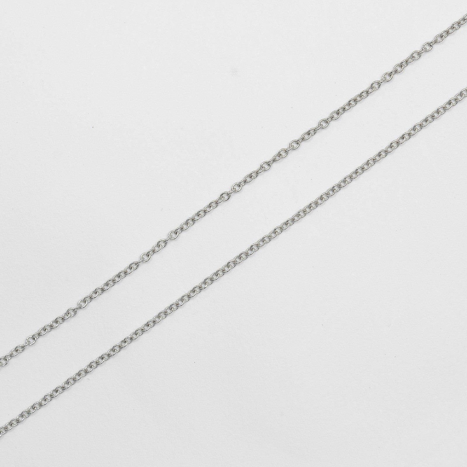 Tiffany & Co. Sentimental Heart 3 Diamond Pendant Necklace 18K Rose Gold with Diamonds, CLEAR, SILVER, Necklace