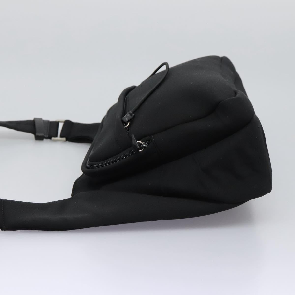 Prada Vintage Shoulder Bag Tessuto, BLACK, NYLON, Shoulder bag