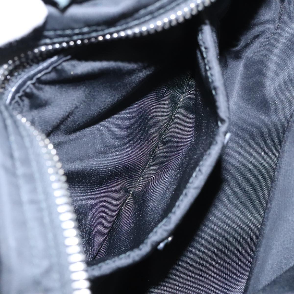Prada Convertible Double Tote Tessuto, Navy, Nylon, Tote Bag