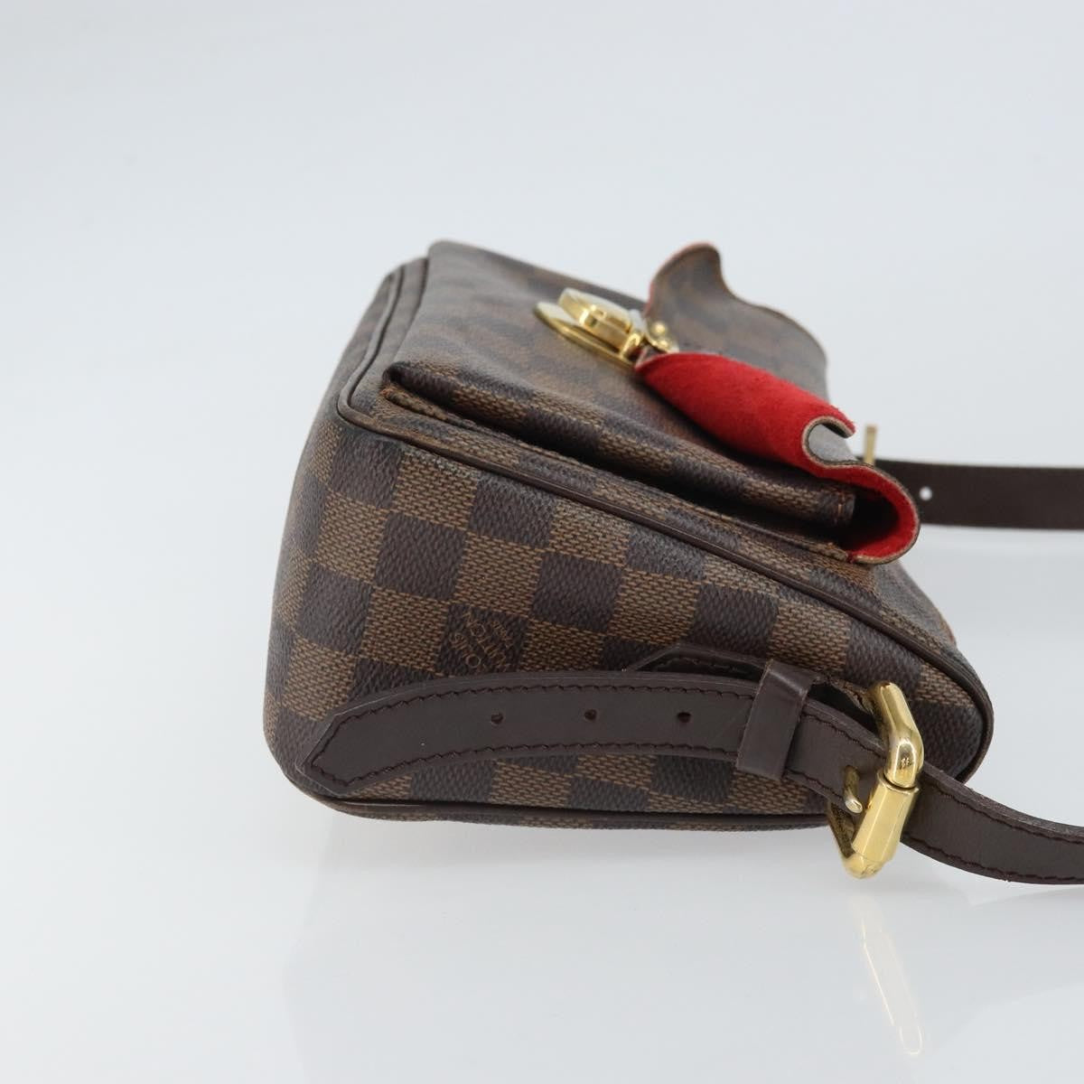 Louis Vuitton Ravello Handbag Damier, BROWN, CANVAS, Shoulder bag