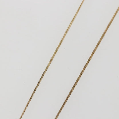 Christian Dior CD Pendant Necklace Metal, Gold, Metal, Necklace