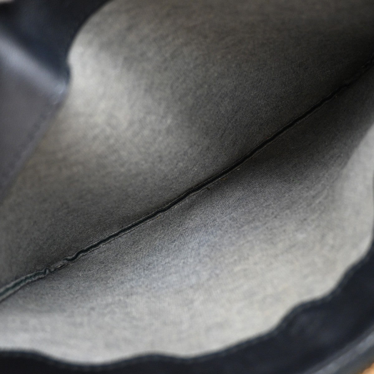 Celine Trio Crossbody Bag Leather, BLACK, LEATHER, Shoulder bag