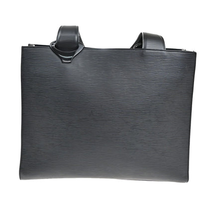 Louis Vuitton Z Gemeaux Tote Epi Leather, BLACK, LEATHER, Tote bag