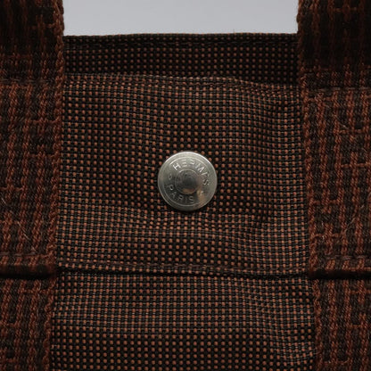 Hermes Fourre-tout Herline Fourre-tout Herline, BROWN, CANVAS, Tote bag