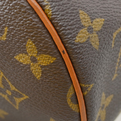 Louis Vuitton Papillon Handbag Monogram Canvas, Brown, Canvas, Handbag