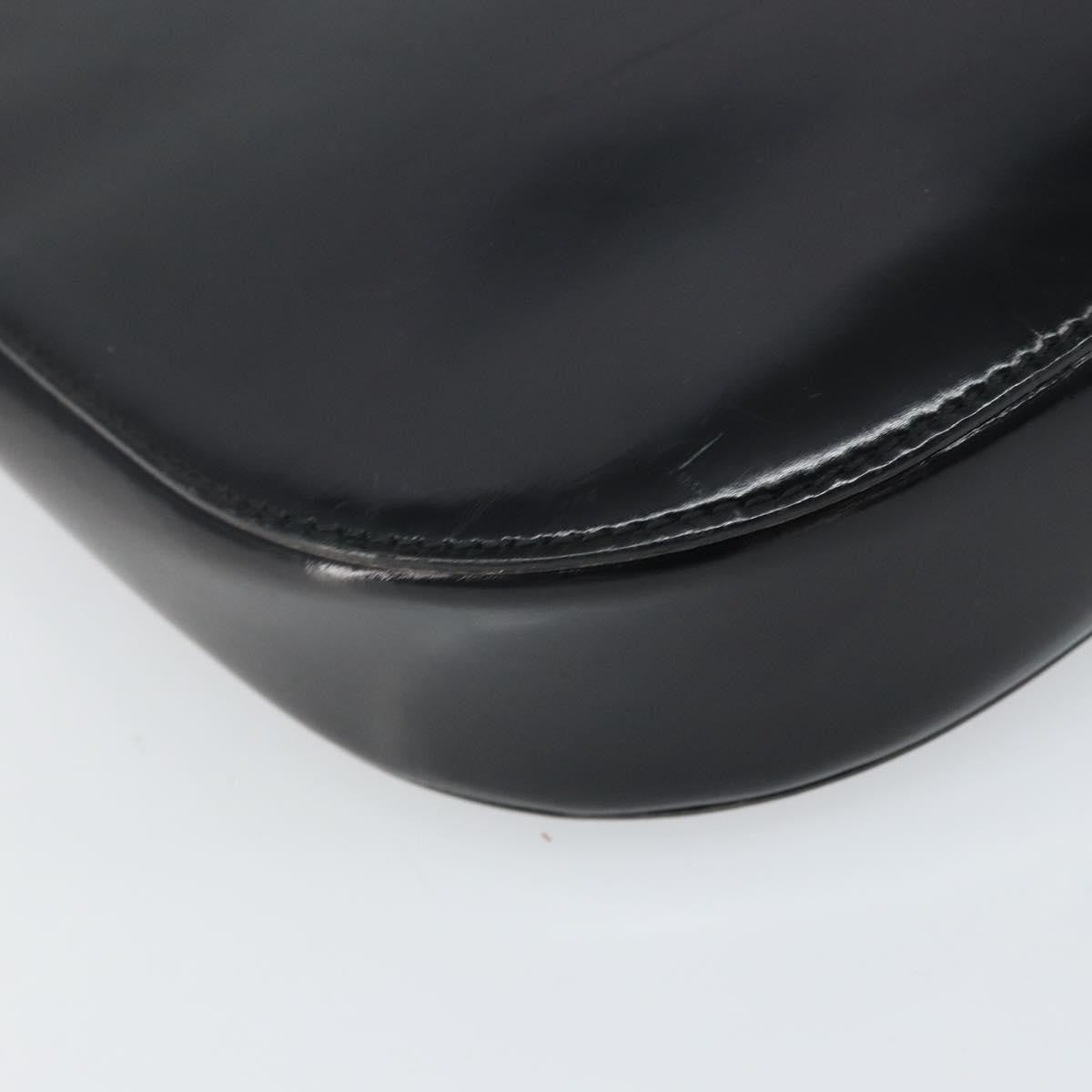 Gucci Vintage Shoulder Bag Patent leather, BLACK, PATENT_LEATHER, Shoulder bag
