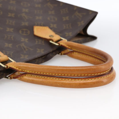 Louis Vuitton Vintage Sac Plat Bag Monogram Canvas, BROWN, CANVAS, Tote bag