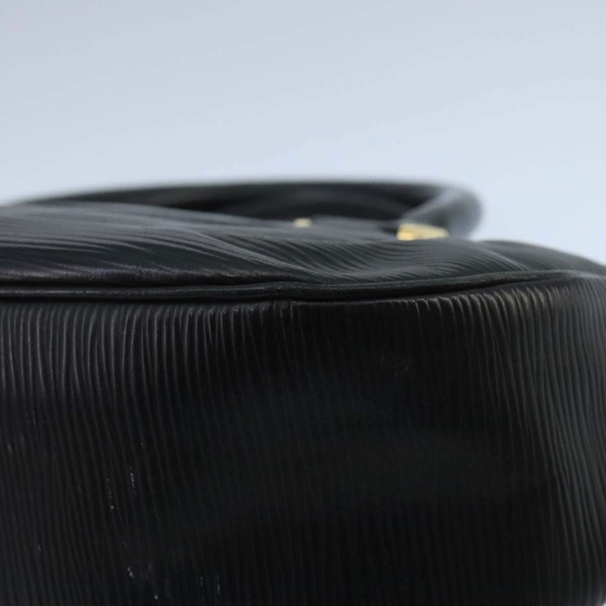 Louis Vuitton Dhanura Handbag Epi Leather, BLACK, LEATHER, Handbag