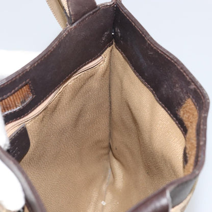 Salvatore Ferragamo Gancini Shoulder Bag Canvas, BEIGE, CANVAS, Shoulder bag