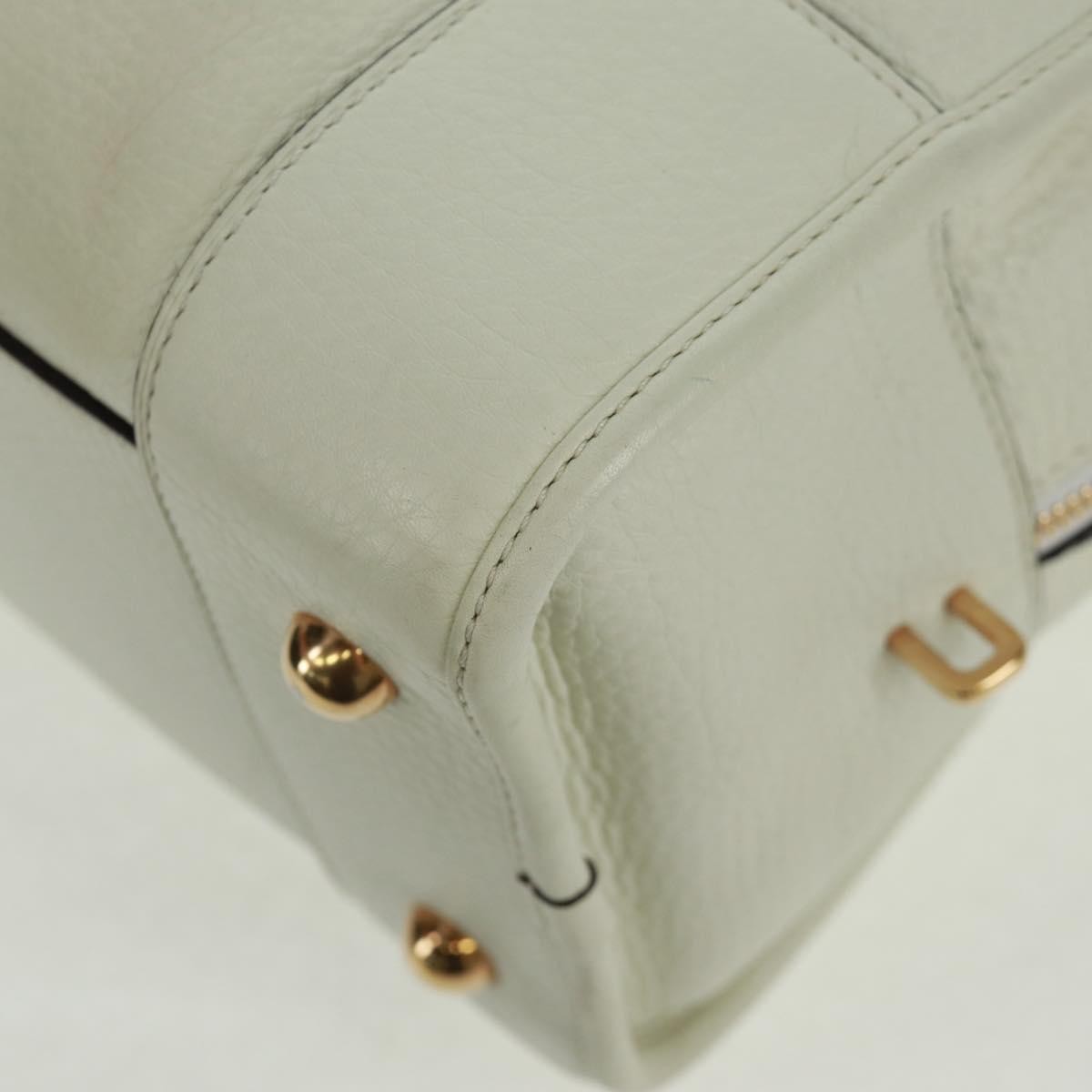 Loewe Amazona NM Bag Leather, WHITE, LEATHER, Handbag
