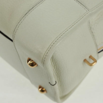 Loewe Amazona NM Bag Leather, WHITE, LEATHER, Handbag