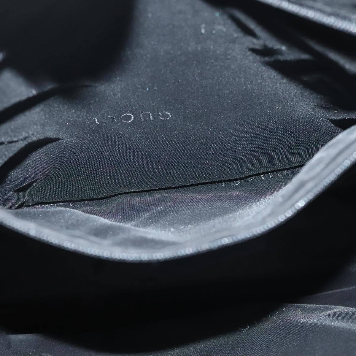 "Gucci Vintage Jackie Tote Canvas, Leather", BLACK, CANVAS, Tote bag