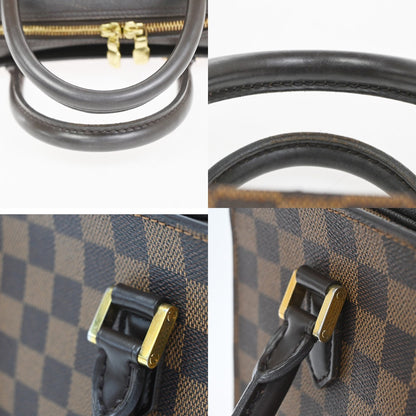 Louis Vuitton Triana Bag Damier, Brown, Leather, Handbag