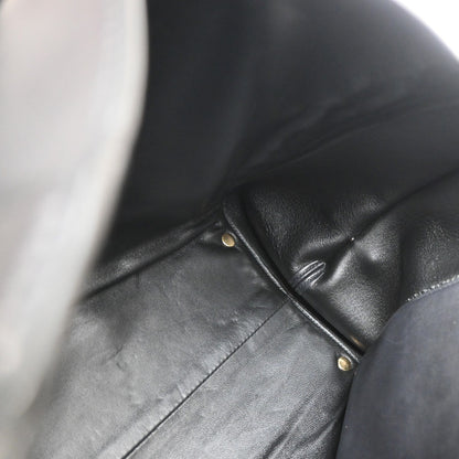 Salvatore Ferragamo Sofia Satchel Leather, BLACK, LEATHER, Handbag