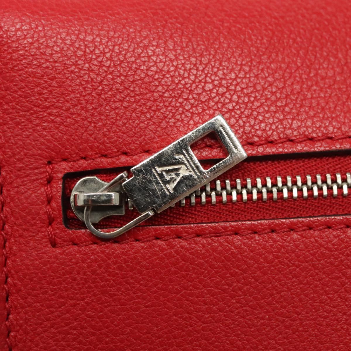 Louis Vuitton Mylockme Handbag Leather, RED, LEATHER, Handbag