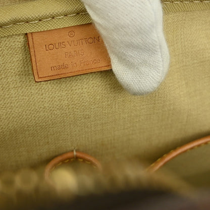 Louis Vuitton Deauville Handbag Monogram Canvas, BROWN, CANVAS, Handbag