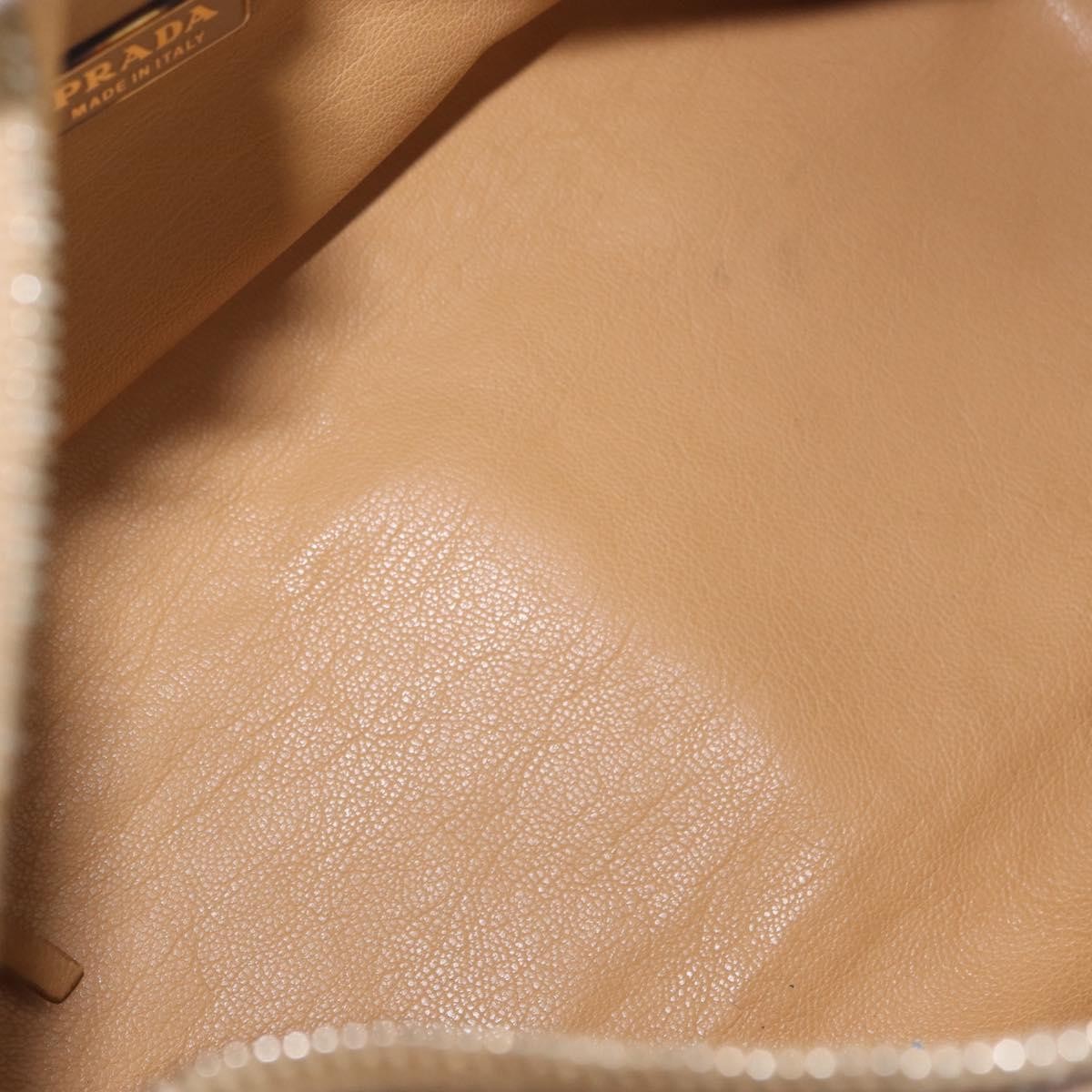 Prada Vintage Shoulder Bag Leather, BROWN, LEATHER, Shoulder bag