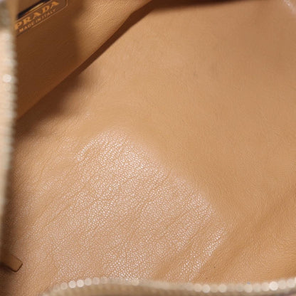 Prada Vintage Shoulder Bag Leather, BROWN, LEATHER, Shoulder bag