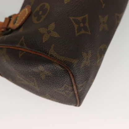 Louis Vuitton Speedy Mini HL Handbag Monogram Canvas, BROWN, CANVAS, Handbag