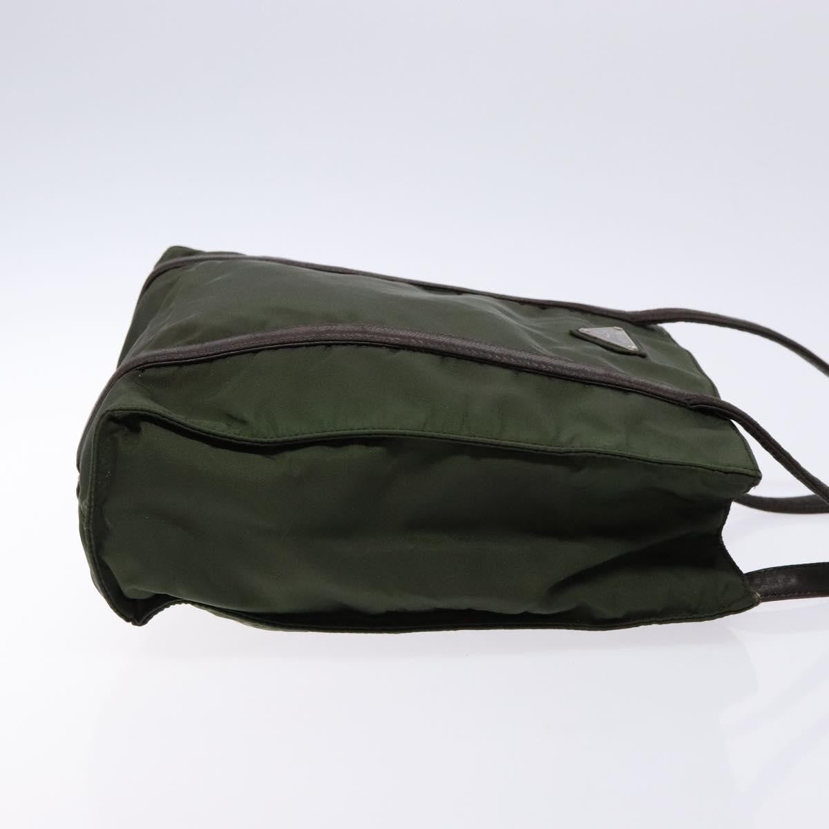 Prada Vintage Shoulder Bag Tessuto, KHAKI, NYLON, Shoulder bag