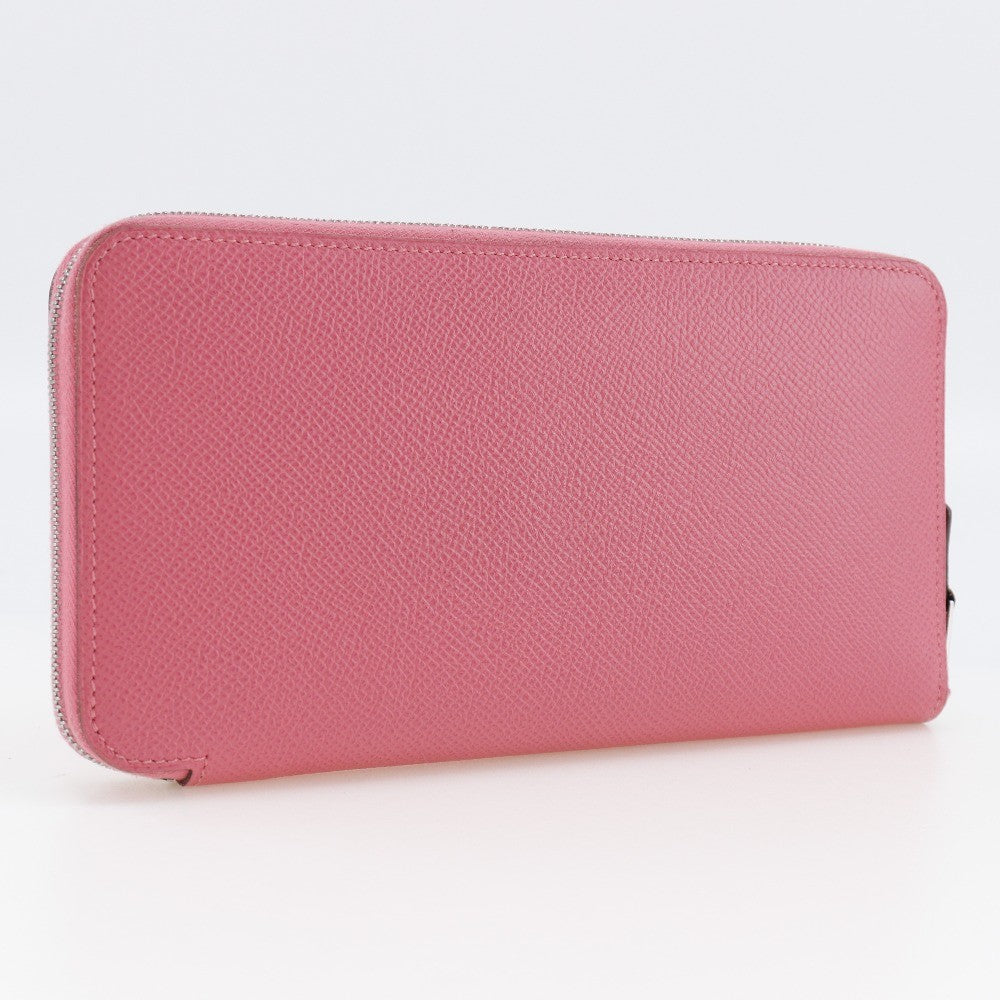 Hermes Azap Zip Around Wallet Epsom, PINK, LEATHER, Wallets