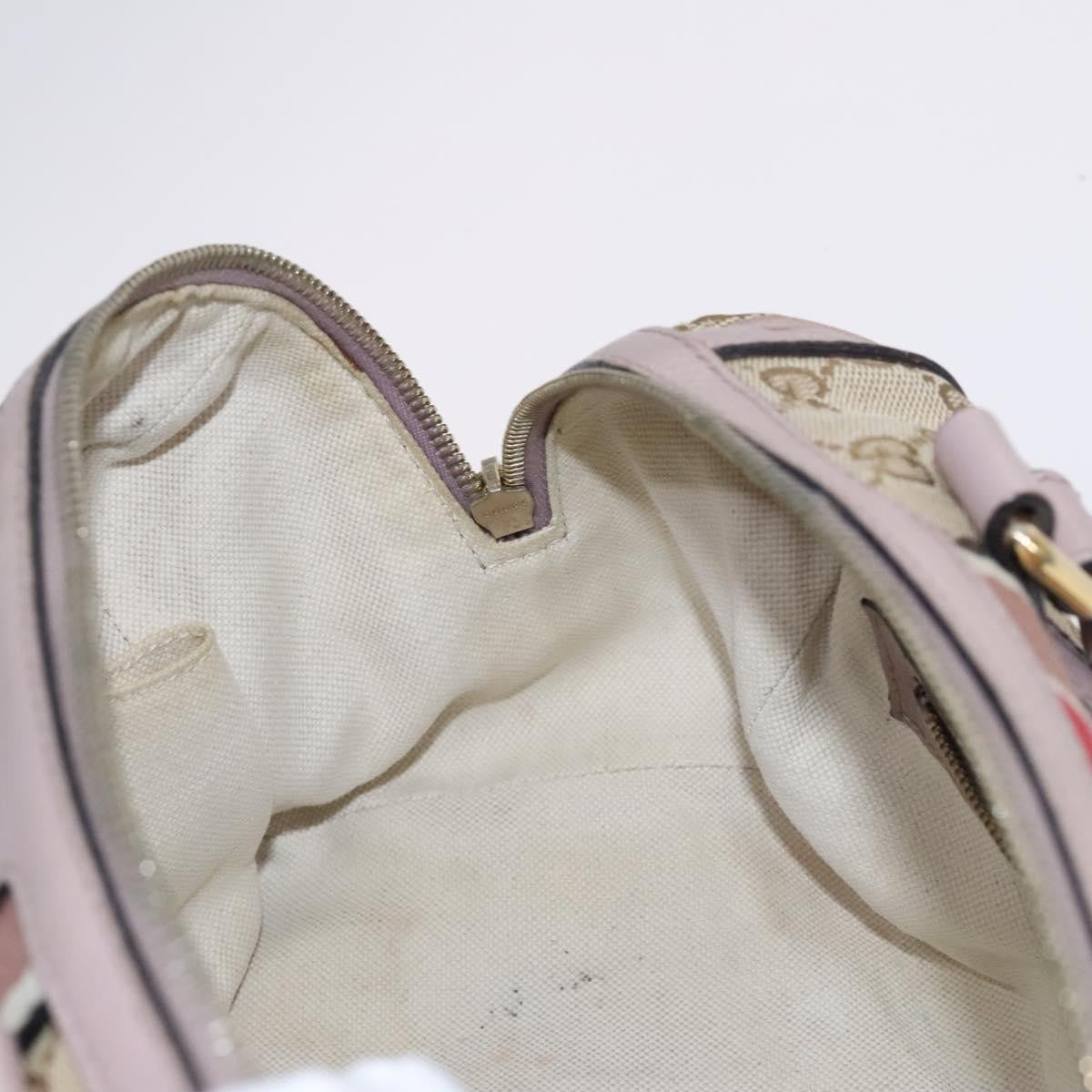 Gucci Vintage Web Boston Bag GG Canvas, BEIGE, CANVAS, Travel bag