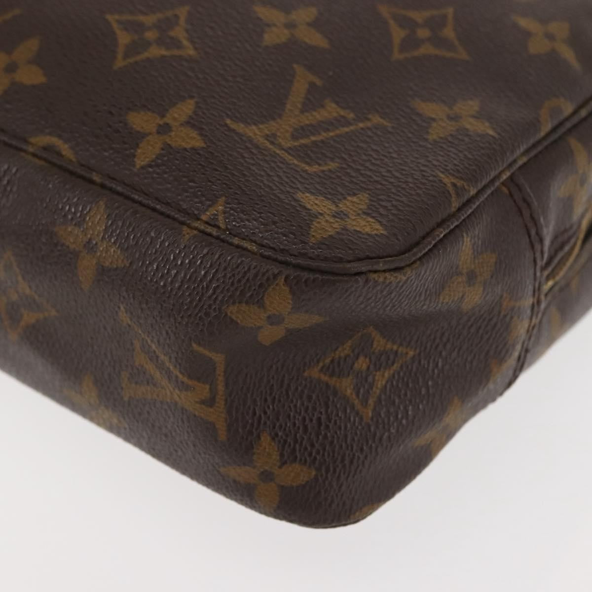Louis Vuitton Trousse Toilette Monogram Canvas, BROWN, CANVAS, Clutche & pouche