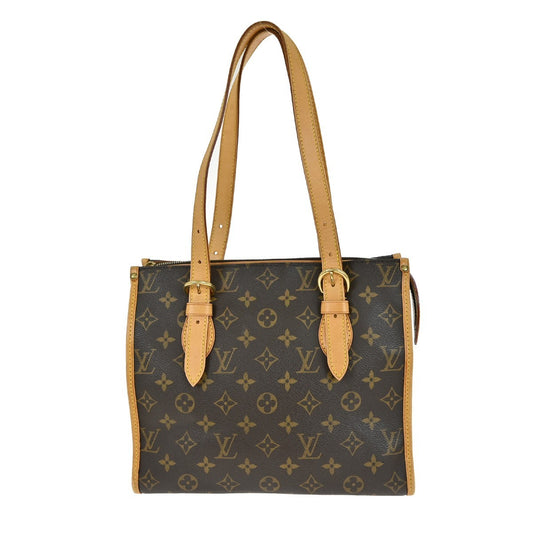 Louis Vuitton Popincourt Tote Monogram Canvas, BROWN, CANVAS, Tote bag