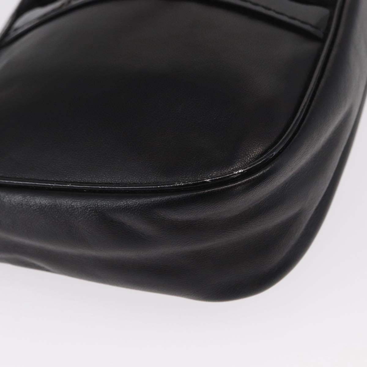 Salvatore Ferragamo Vala Shoulder Bag Leather, BLACK, LEATHER, Shoulder bag