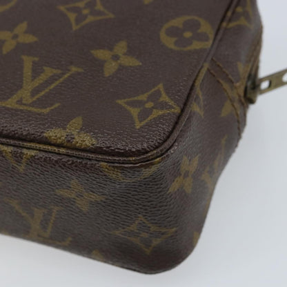 Louis Vuitton Trousse Toilette Monogram Canvas, BROWN, CANVAS, Clutche & pouche