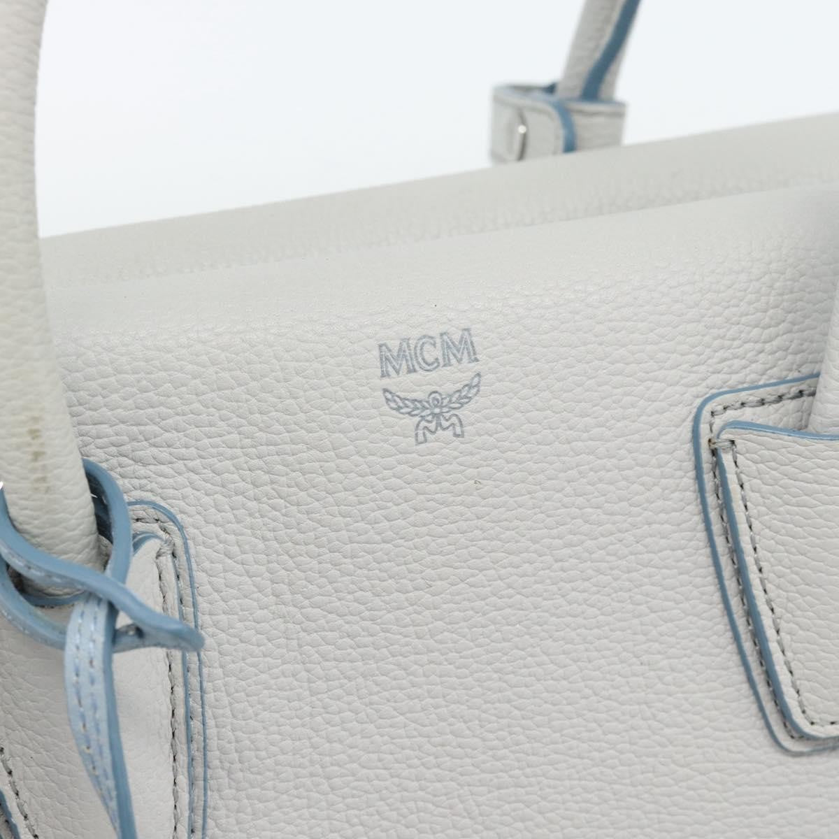 MCM Milla Leather, Gray, Leather, Handbag
