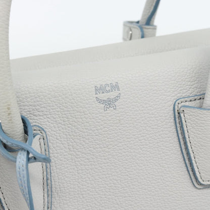 MCM Milla Leather, Gray, Leather, Handbag