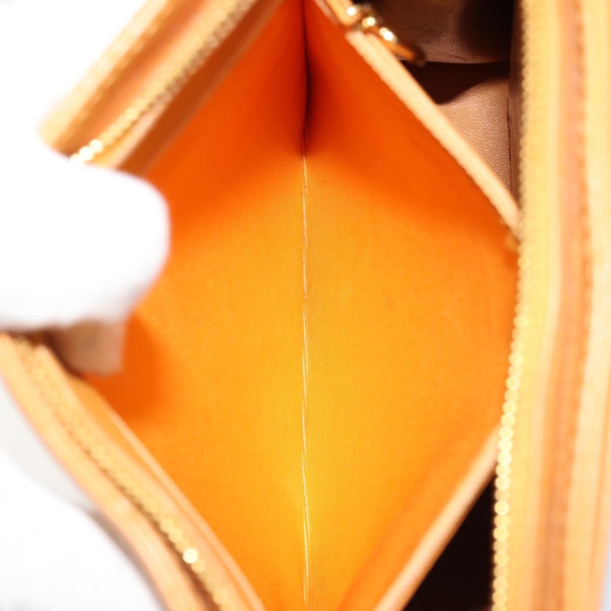 Chanel Vintage Logo Tote Leather, Camel, Leather, Tote Bag
