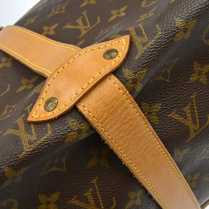 Louis Vuitton Saumur Messenger Bag Monogram Canvas, Brown, Canvas, Handbag