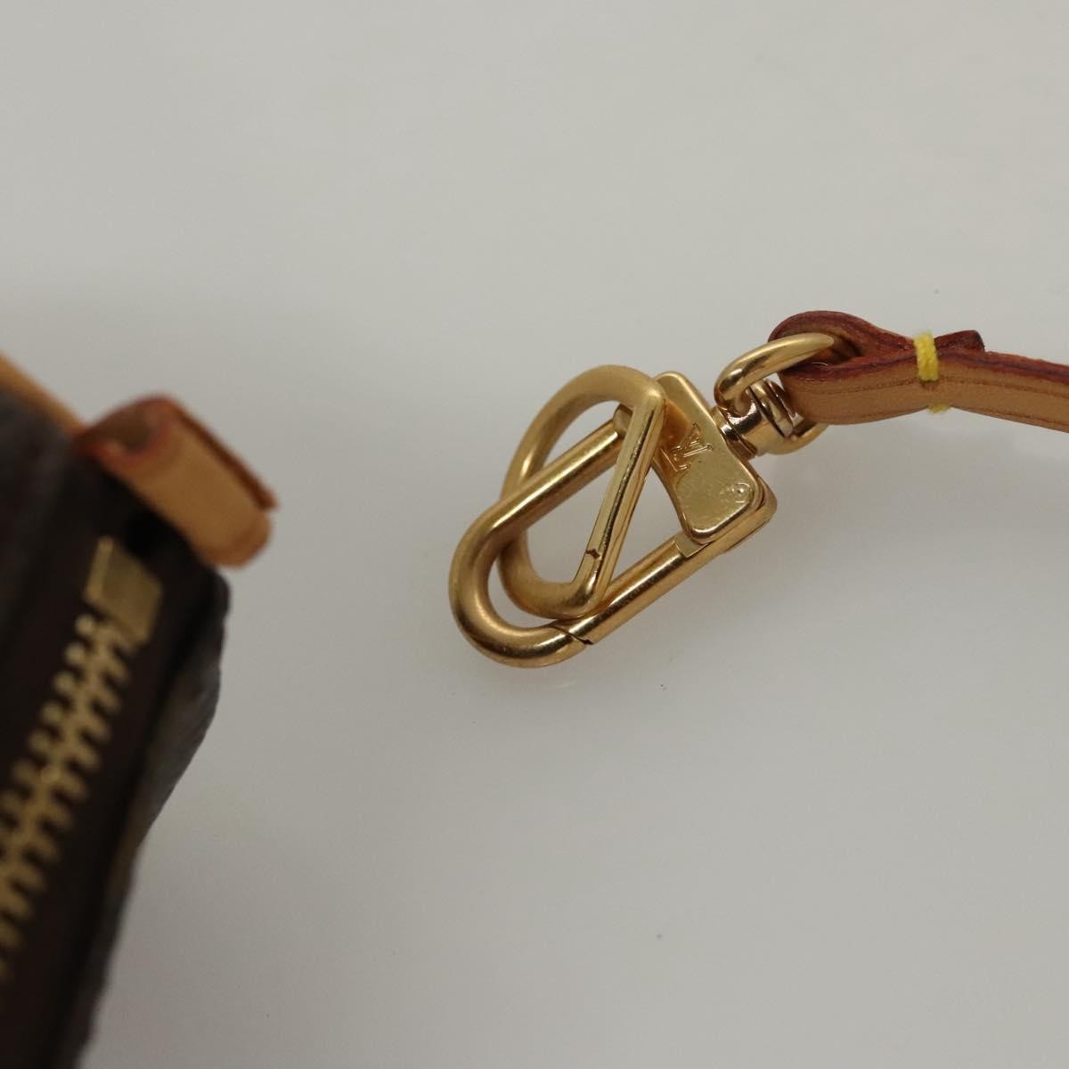 Louis Vuitton Papillon Pochette Monogram Canvas, BROWN, CANVAS, Handbag