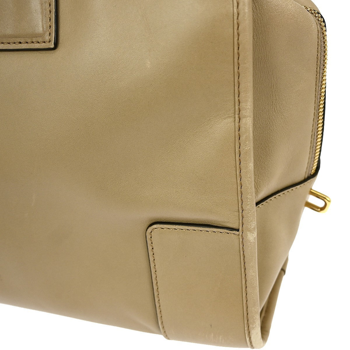Loewe Amazona Bag Leather, GRAY, LEATHER, Handbag