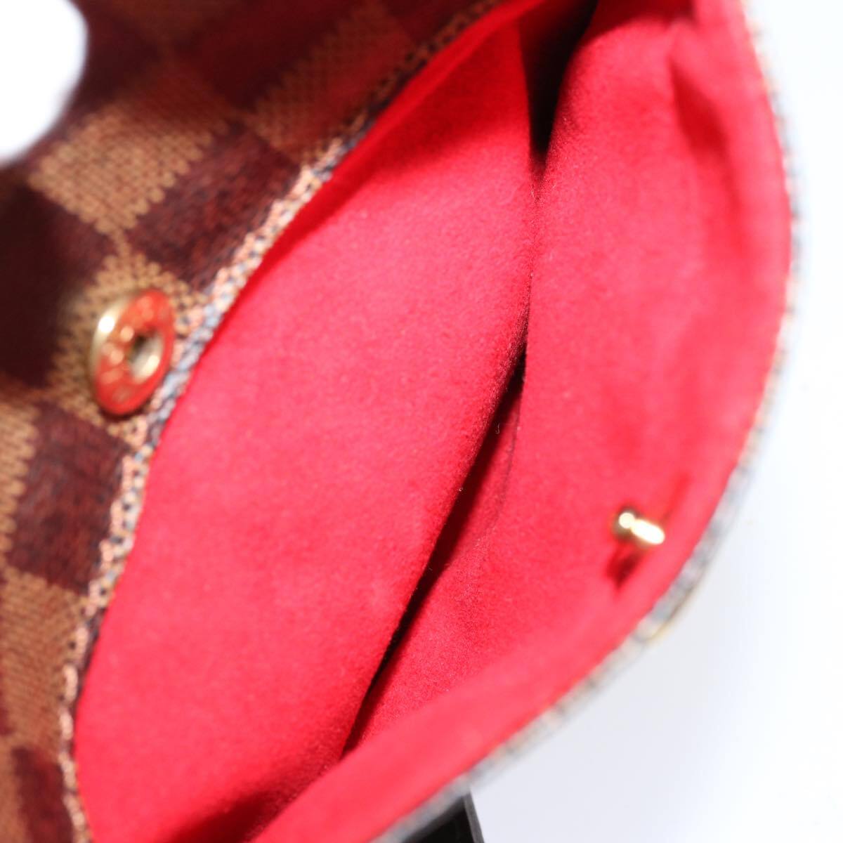 Louis Vuitton Rift Handbag Damier, BROWN, CANVAS, Handbag