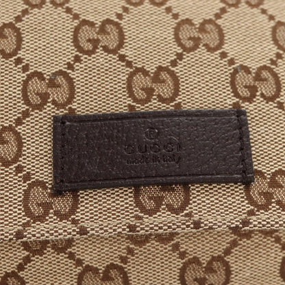 Gucci Flap Messenger GG Canvas, BEIGE, CANVAS, Shoulder bag