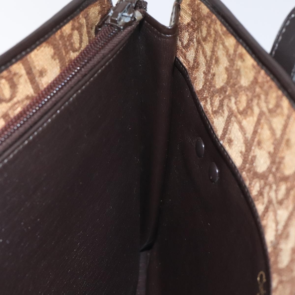 Christian Dior Trotter Canvas, BROWN, CANVAS, Tote bag