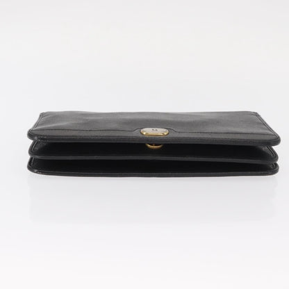 Christian Dior Vintage Shoulder Bag Leather, Black, Leather, Shoulder Bag