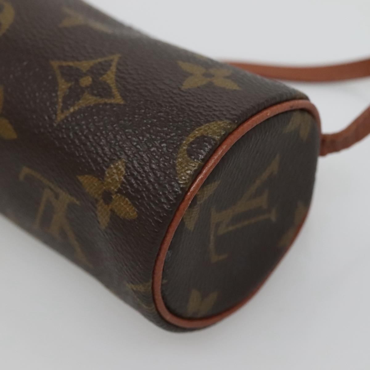 Louis Vuitton Papillon Pochette Monogram Canvas, BROWN, CANVAS, Clutche & pouche