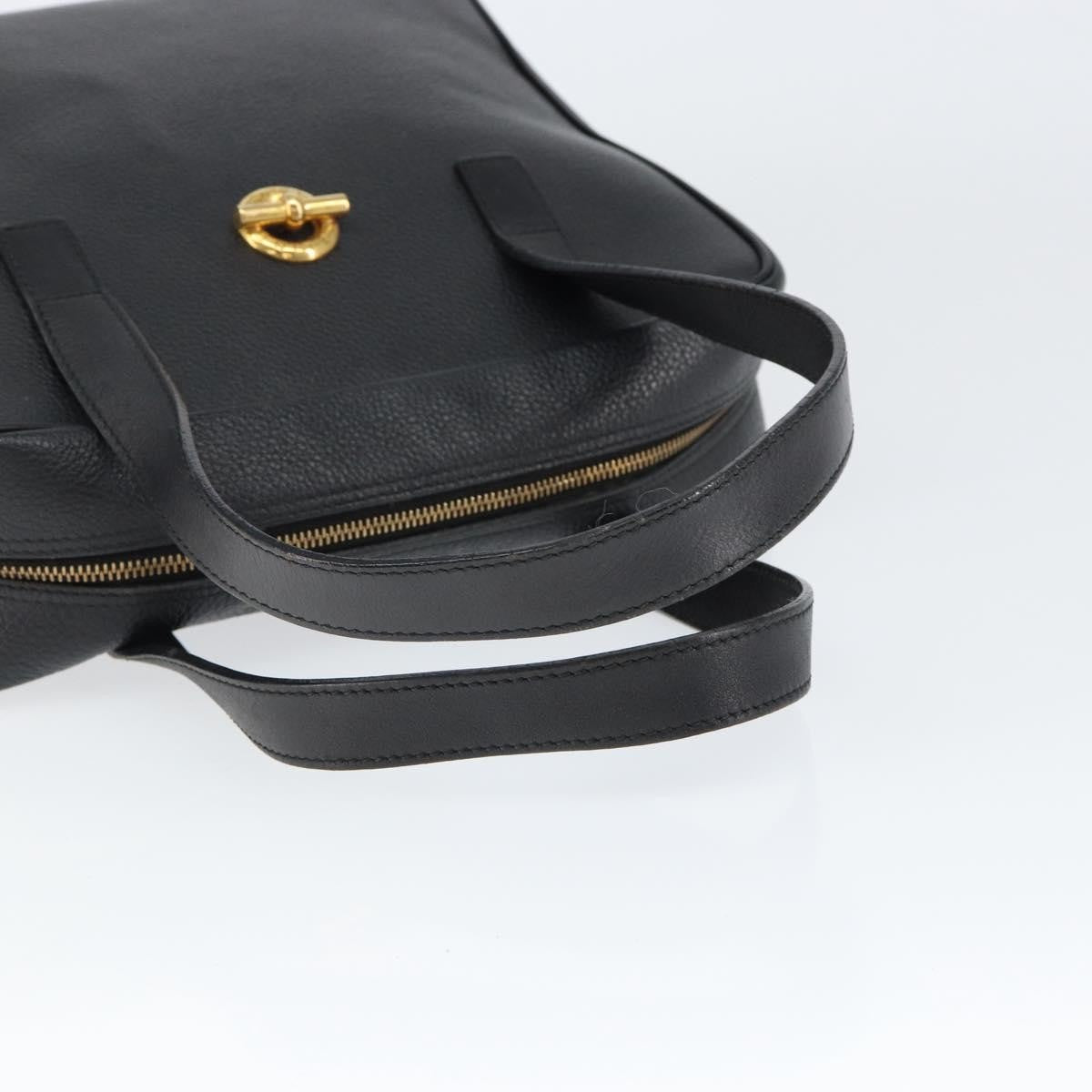 Celine Handbag Leather, BLACK, LEATHER, Handbag
