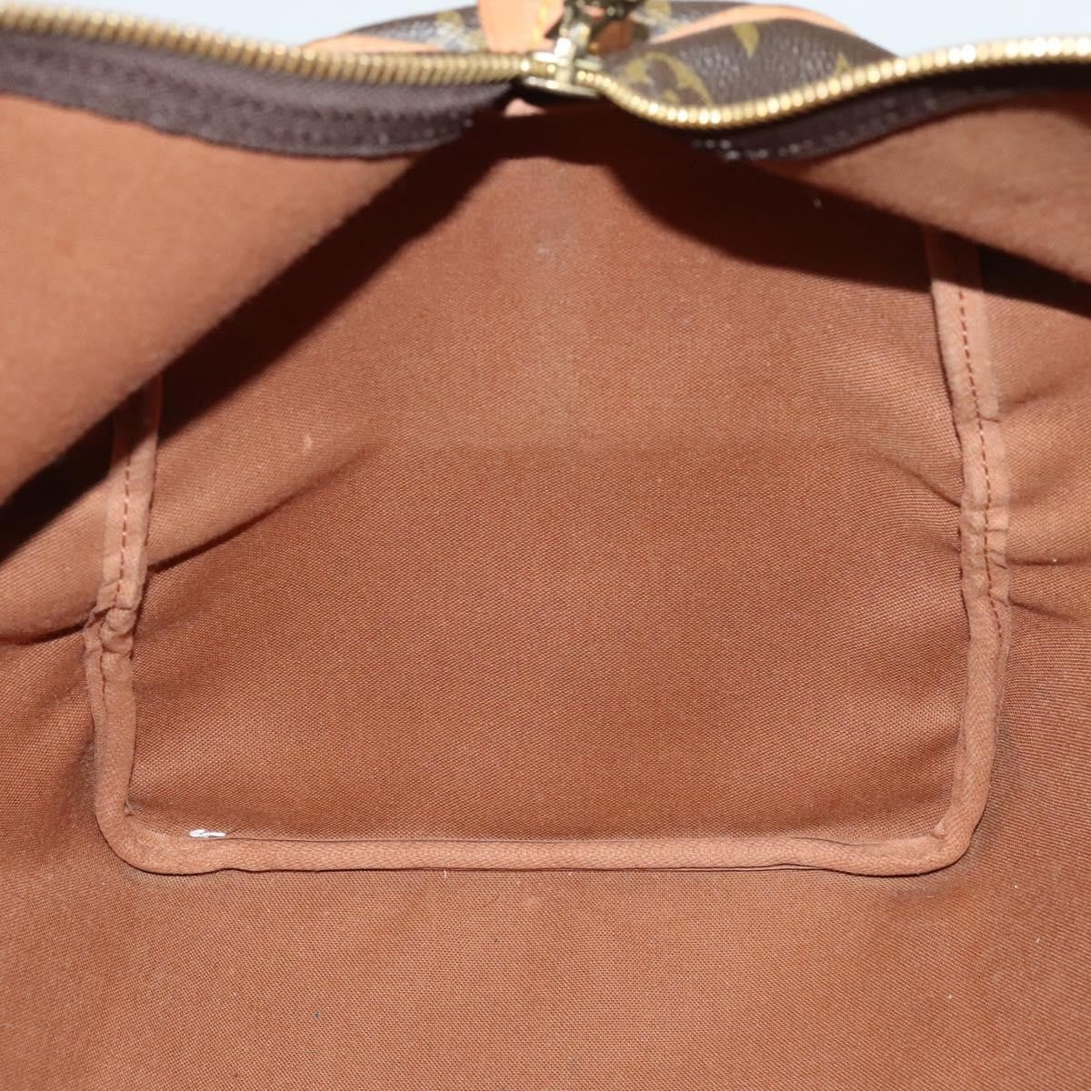 Louis Vuitton Keepall Bag Monogram Canvas, BROWN, CANVAS, Travel bag