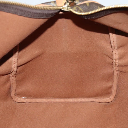 Louis Vuitton Keepall Bag Monogram Canvas, BROWN, CANVAS, Travel bag