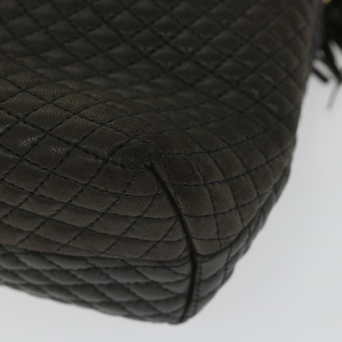 Bally Vintage Shoulder Bag Quilted leather, BLACK, LEATHER, Shoulder bag
