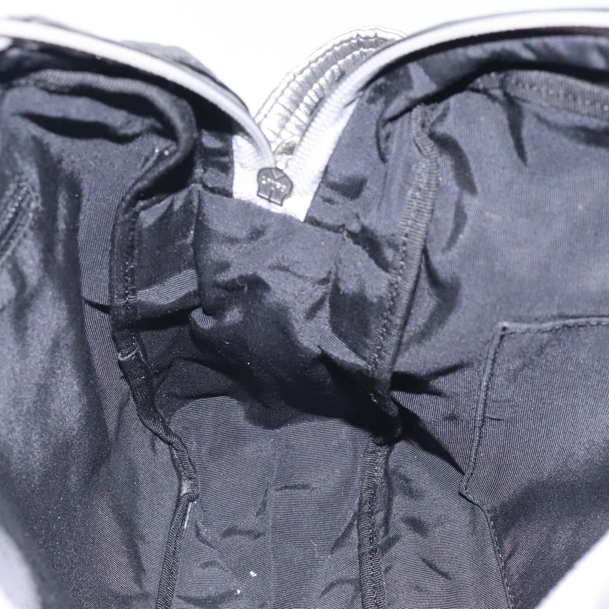 Chanel Unlimited Shoulder Bag Nylon, SILVER, NYLON, Shoulder bag